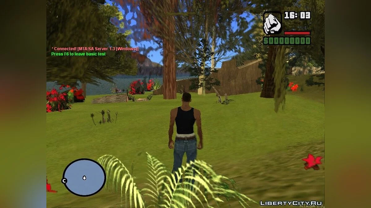 Uninhabited island (необитаемый остров) / GTA San Andreas
