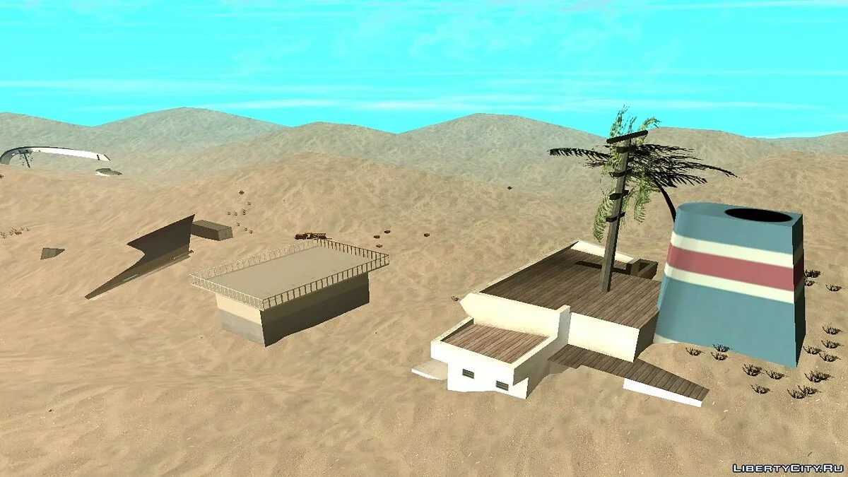Пустыня/Sand Map (Beta 1). Public Version / GTA San Andreas