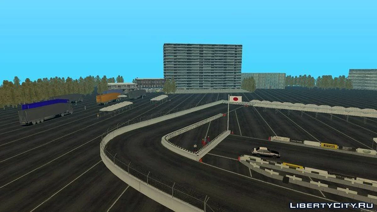 Гоночная трасса Odaiba 2012  / GTA San Andreas