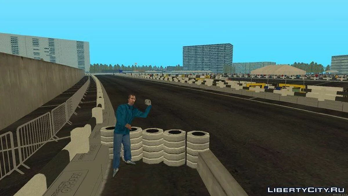 Гоночная трасса Odaiba 2012  / GTA San Andreas