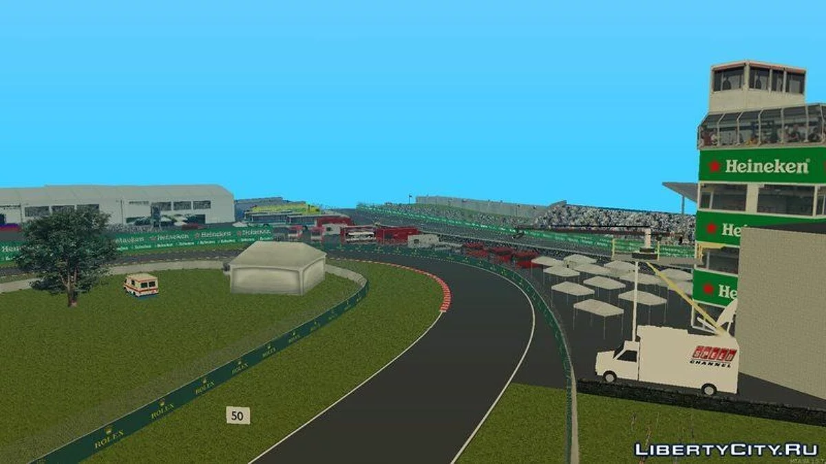 Гоночная трасса Zandvoort / GTA San Andreas