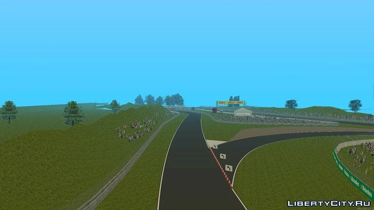 Гоночная трасса Zandvoort / GTA San Andreas