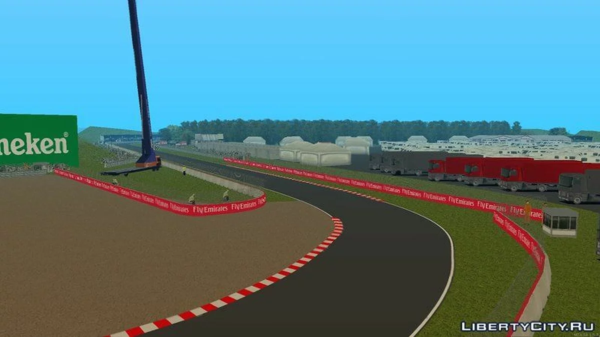 Гоночная трасса Zandvoort / GTA San Andreas