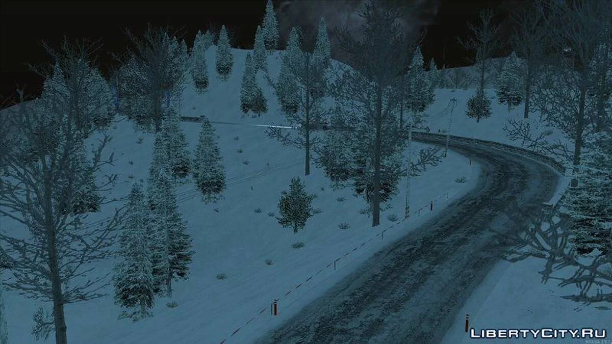 Трасса для ралли в Альпах / GTA San Andreas