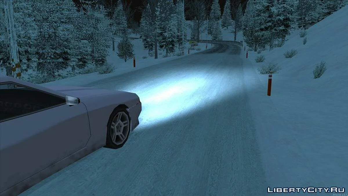 Трасса для ралли в Альпах / GTA San Andreas