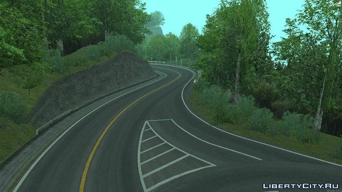 Трасса Mt.Myogi  / GTA San Andreas