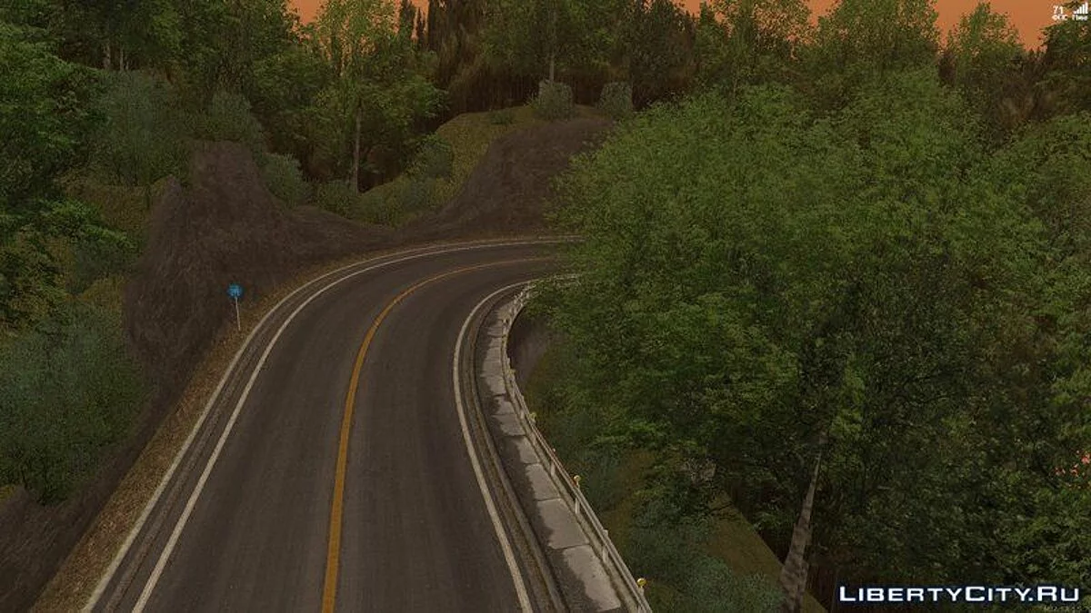 Трасса Mt.Myogi  / GTA San Andreas