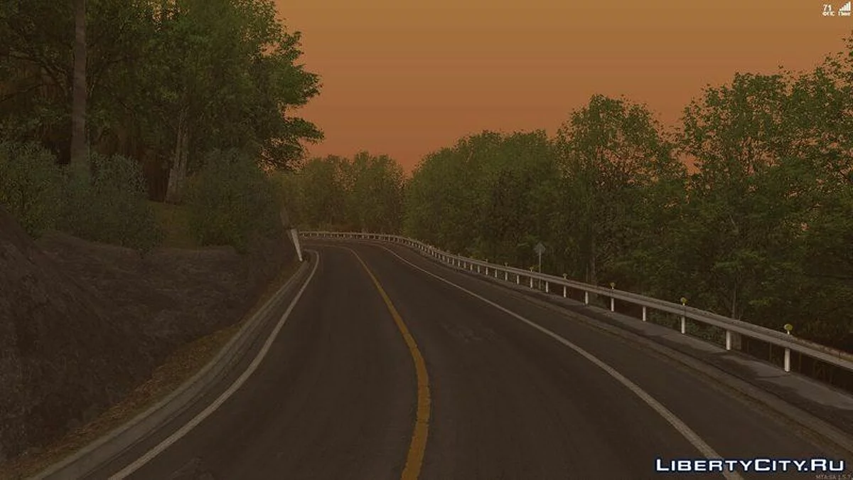 Трасса Mt.Myogi  / GTA San Andreas