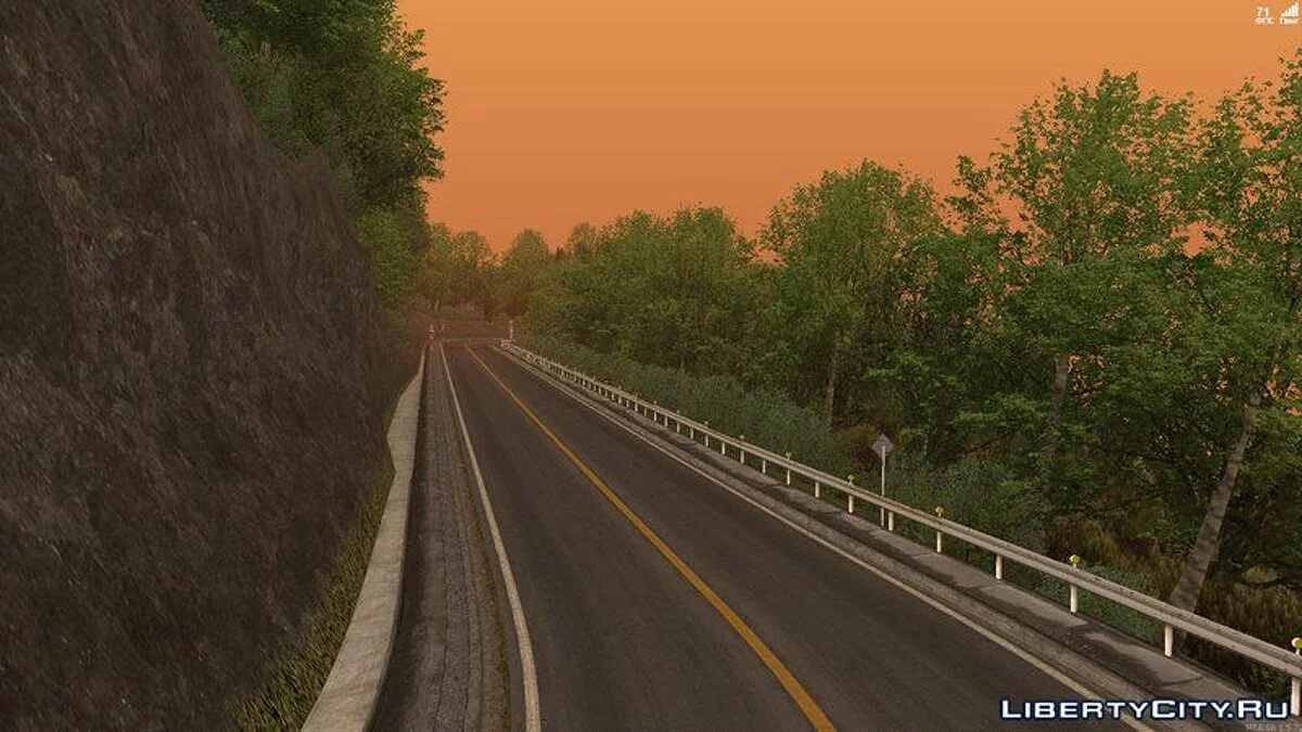Трасса Mt.Myogi  / GTA San Andreas