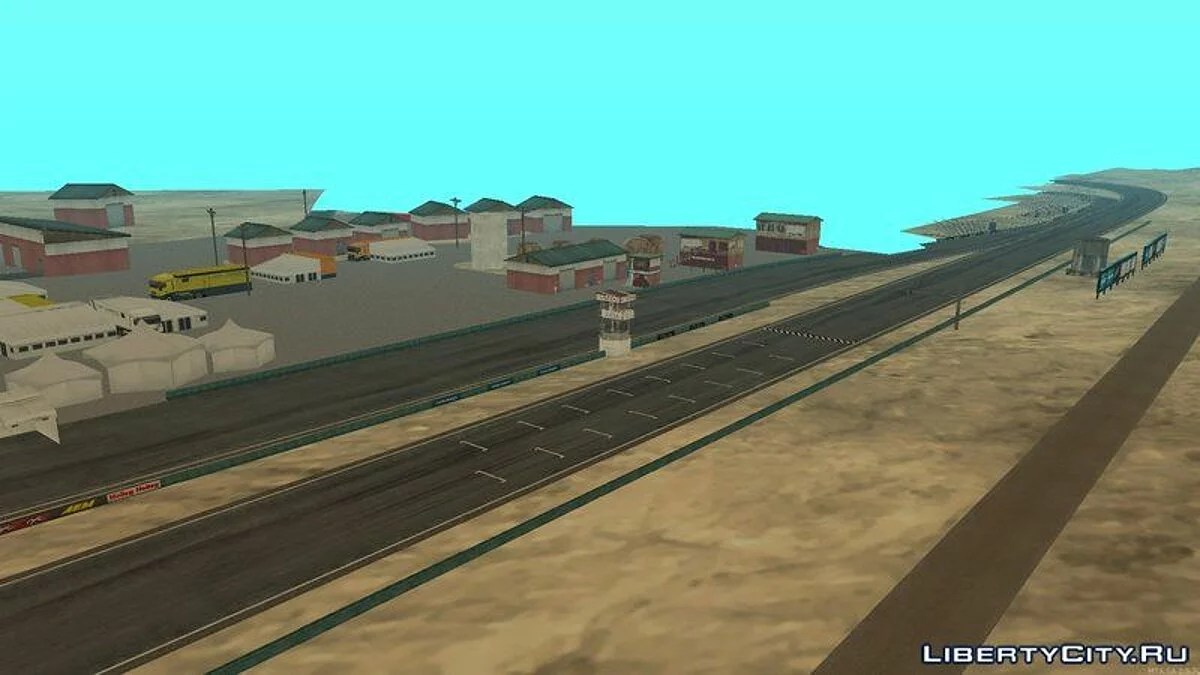 Трасса Willow Springs / GTA San Andreas
