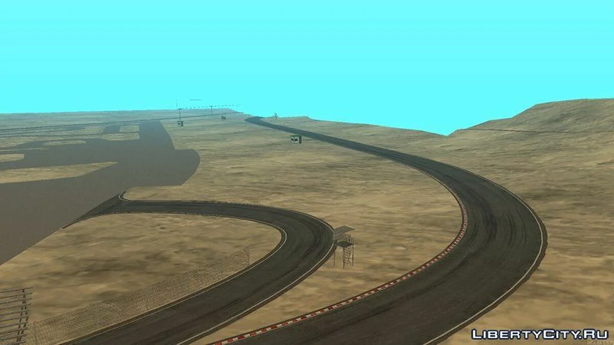 Трасса Willow Springs / GTA San Andreas