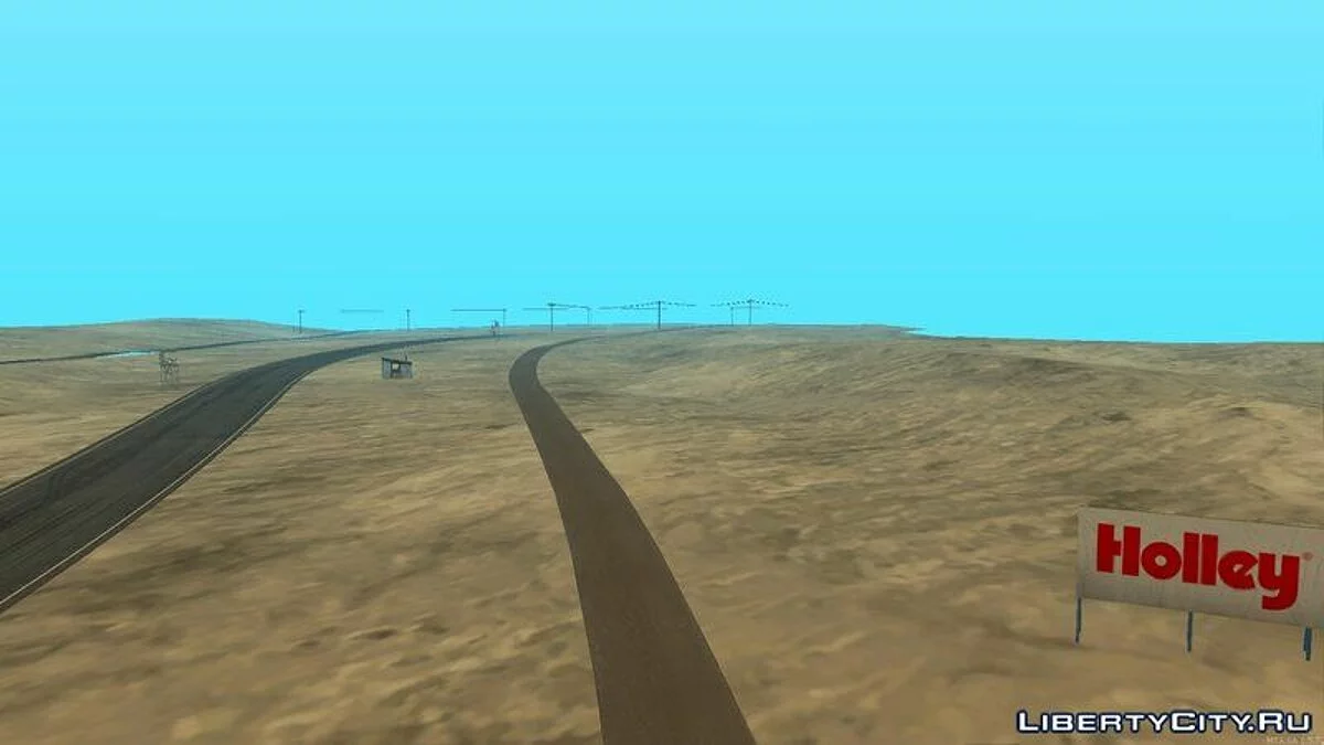 Трасса Willow Springs / GTA San Andreas