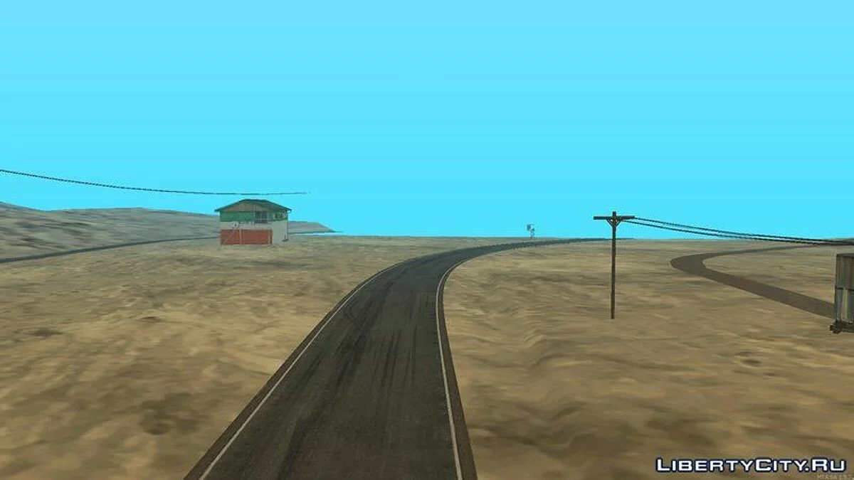 Трасса Willow Springs / GTA San Andreas