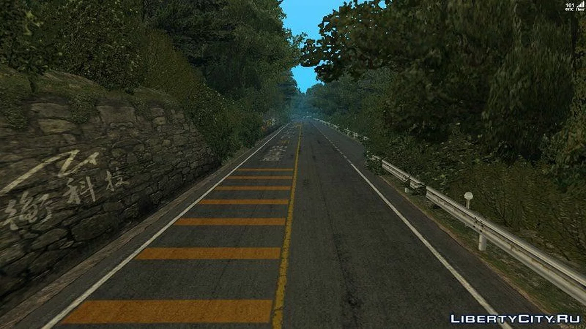 Трасса Mt.Akina / GTA San Andreas
