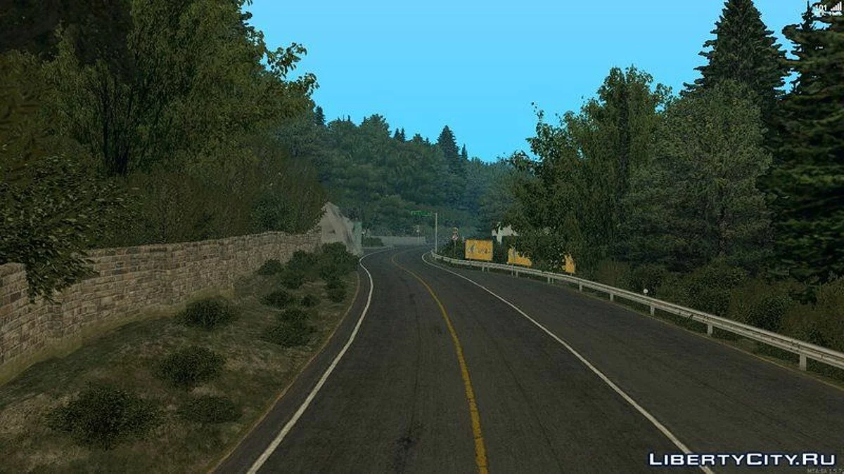 Трасса Mt.Akina / GTA San Andreas