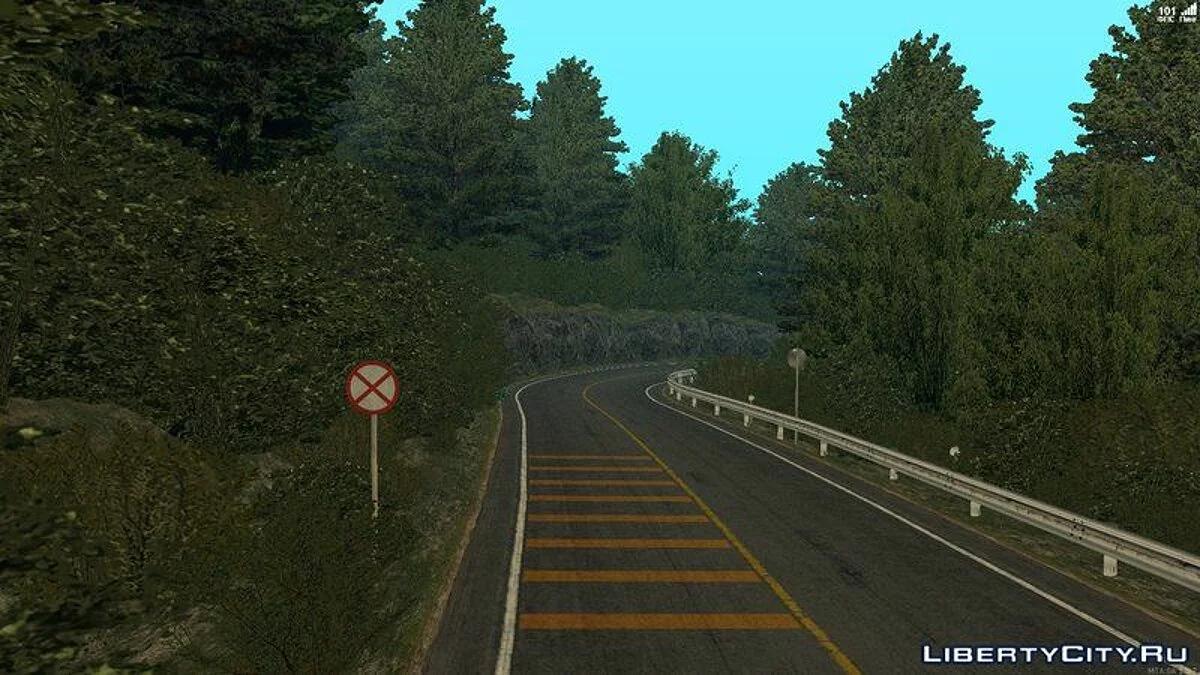 Трасса Mt.Akina / GTA San Andreas