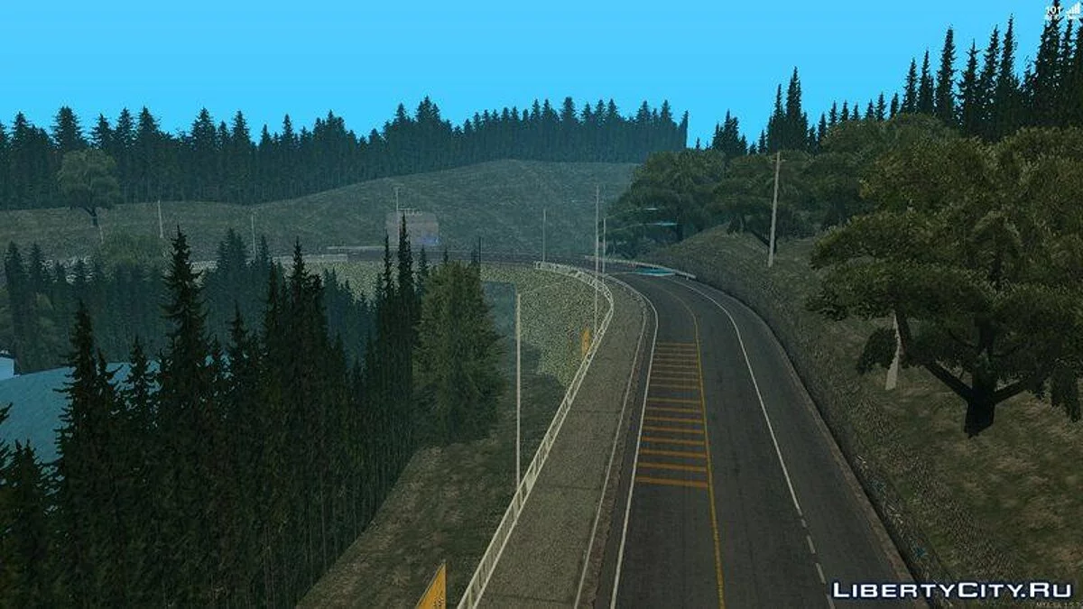 Трасса Mt.Akina / GTA San Andreas