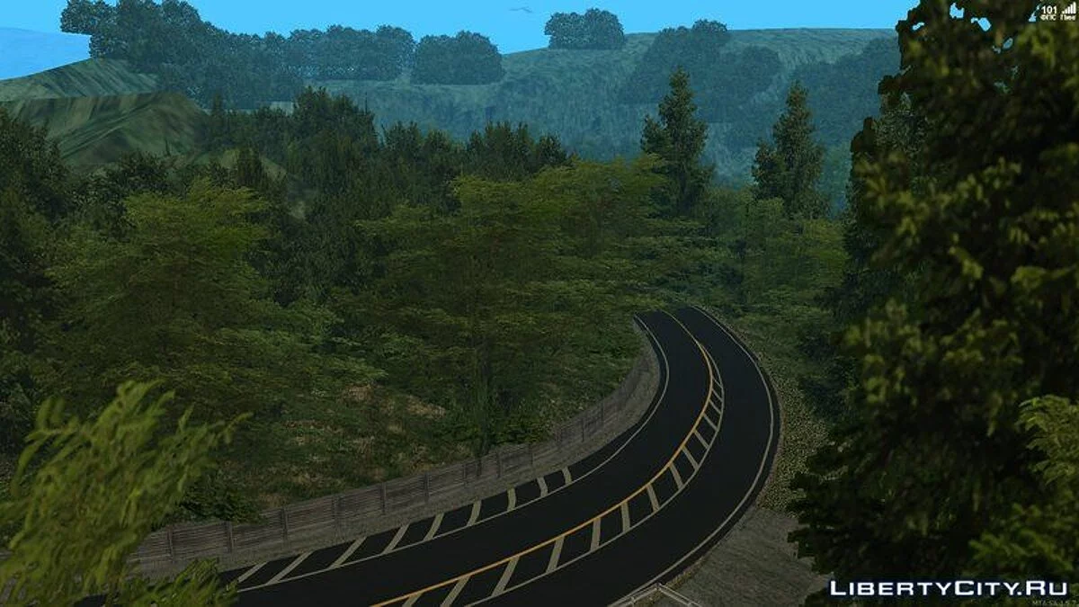 Трасса Usui Full / GTA San Andreas