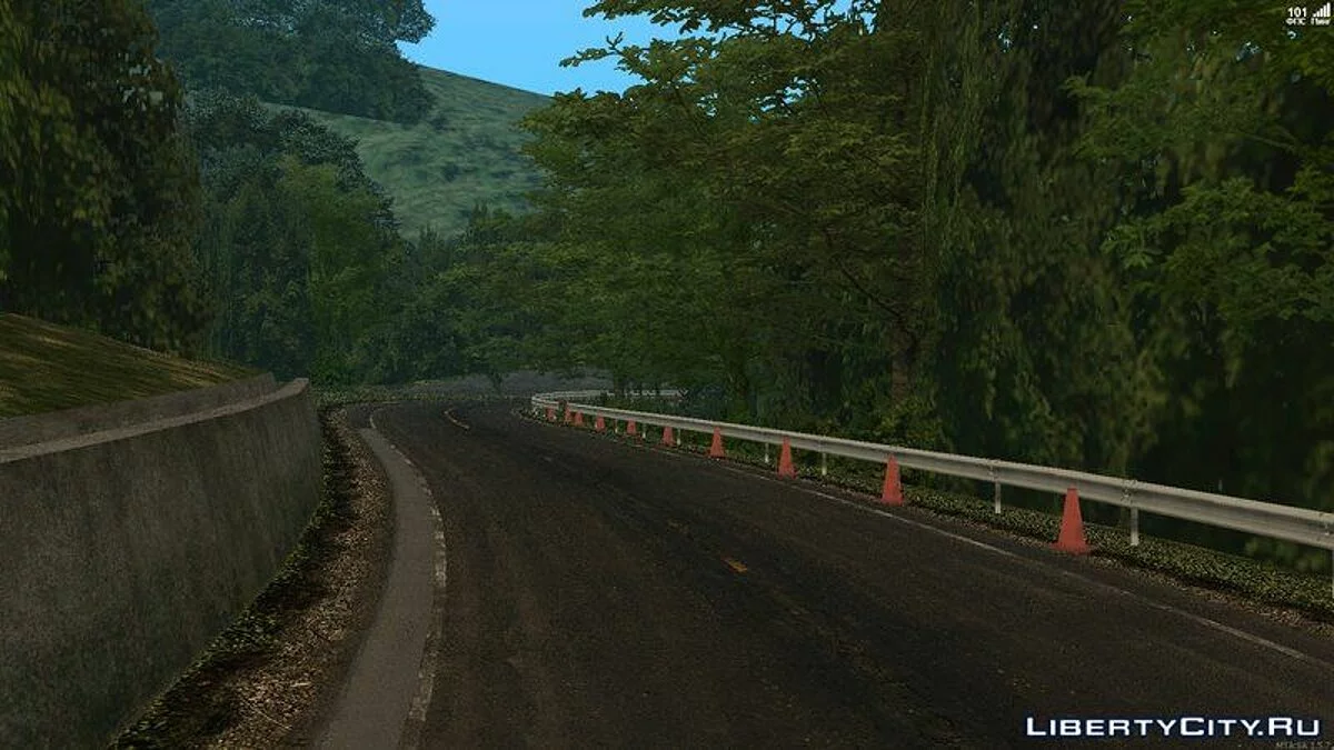 Трасса Usui Full / GTA San Andreas
