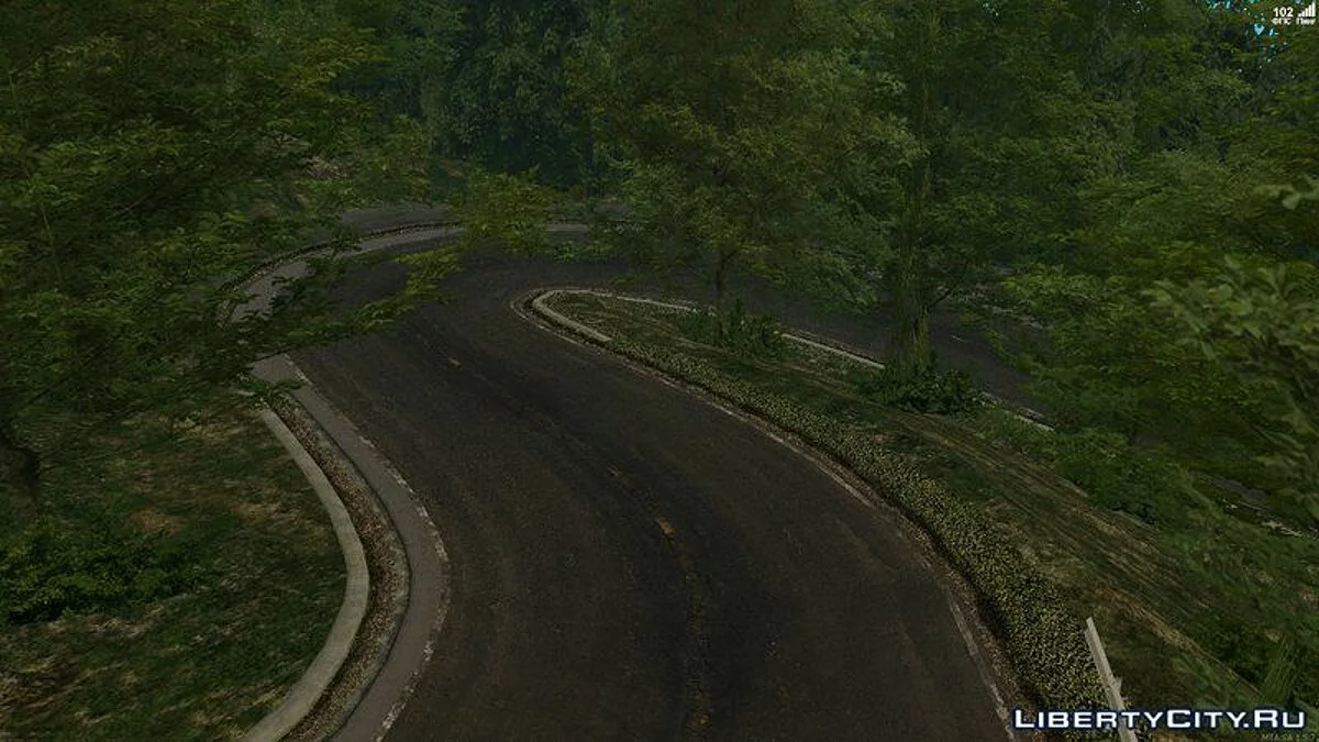 Трасса Usui Full / GTA San Andreas