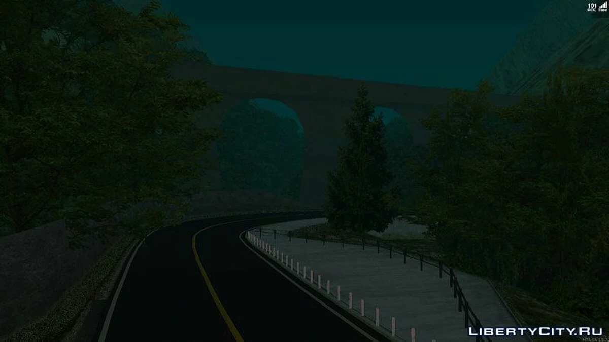Трасса Usui Full / GTA San Andreas