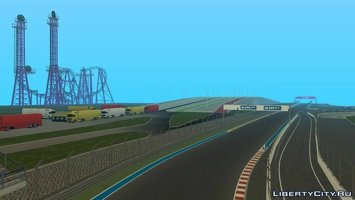 Автодром в Сочи / GTA San Andreas