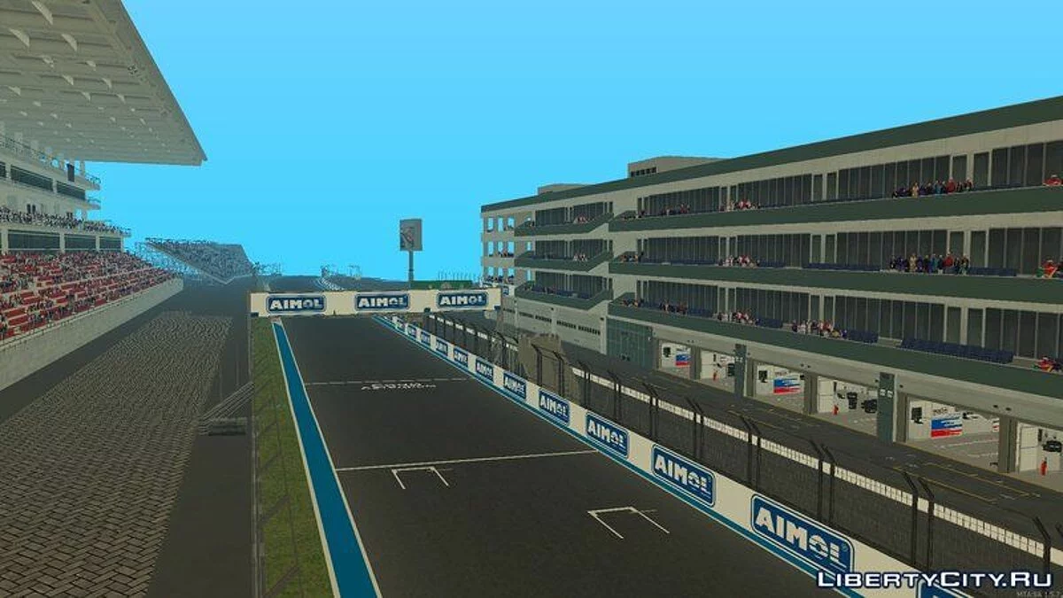 Автодром в Сочи / GTA San Andreas