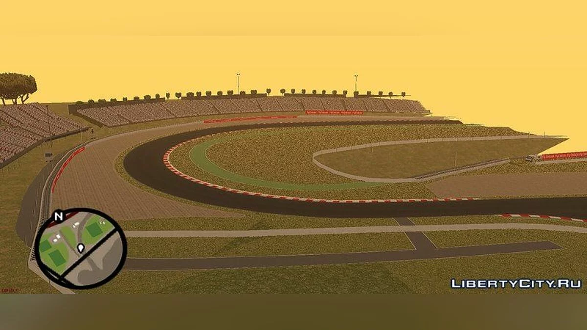 Гоночная трасса Каталонии  / GTA San Andreas