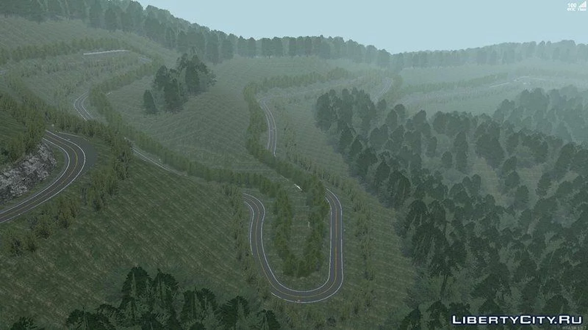 Akina Mountain Touge v1.2 (MTA:SA) / GTA San Andreas