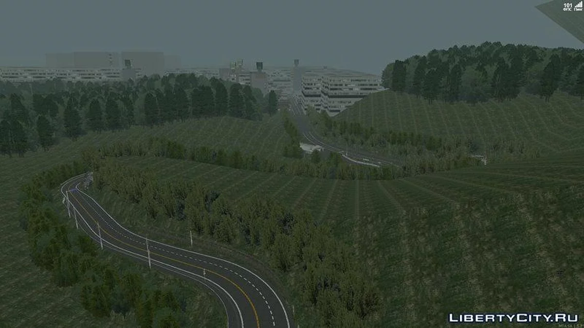 Akina Mountain Touge v1.2 (MTA:SA) / GTA San Andreas