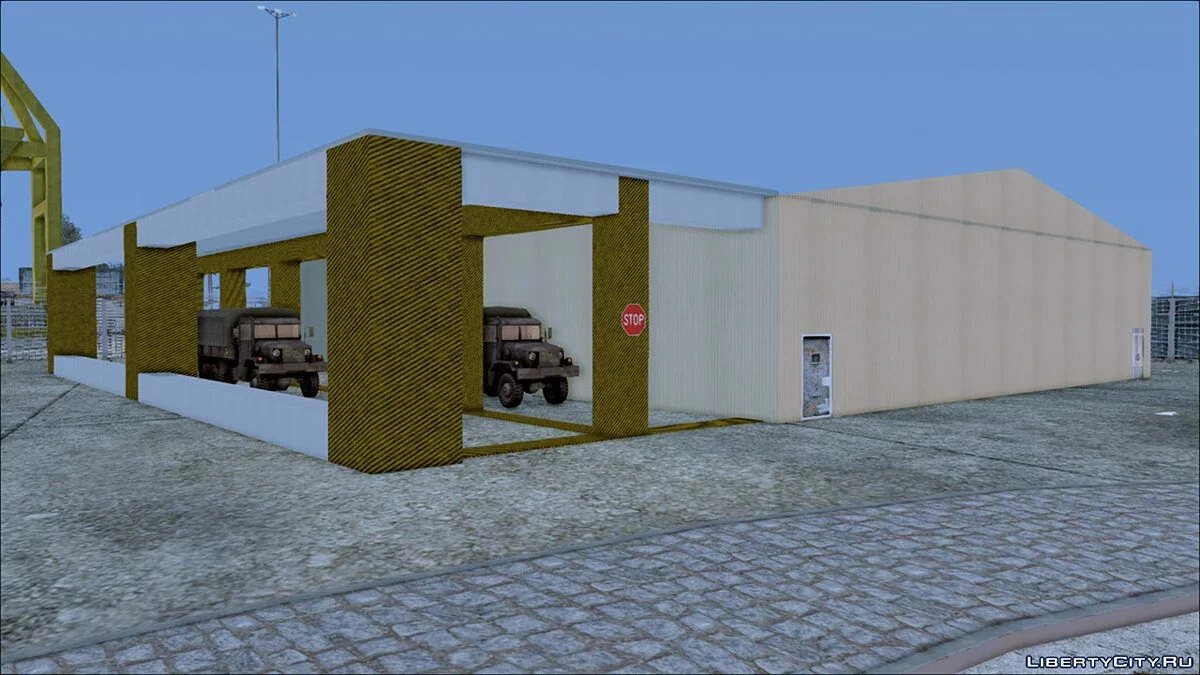 Маппинг базы армии Лос-Сантоса / GTA San Andreas