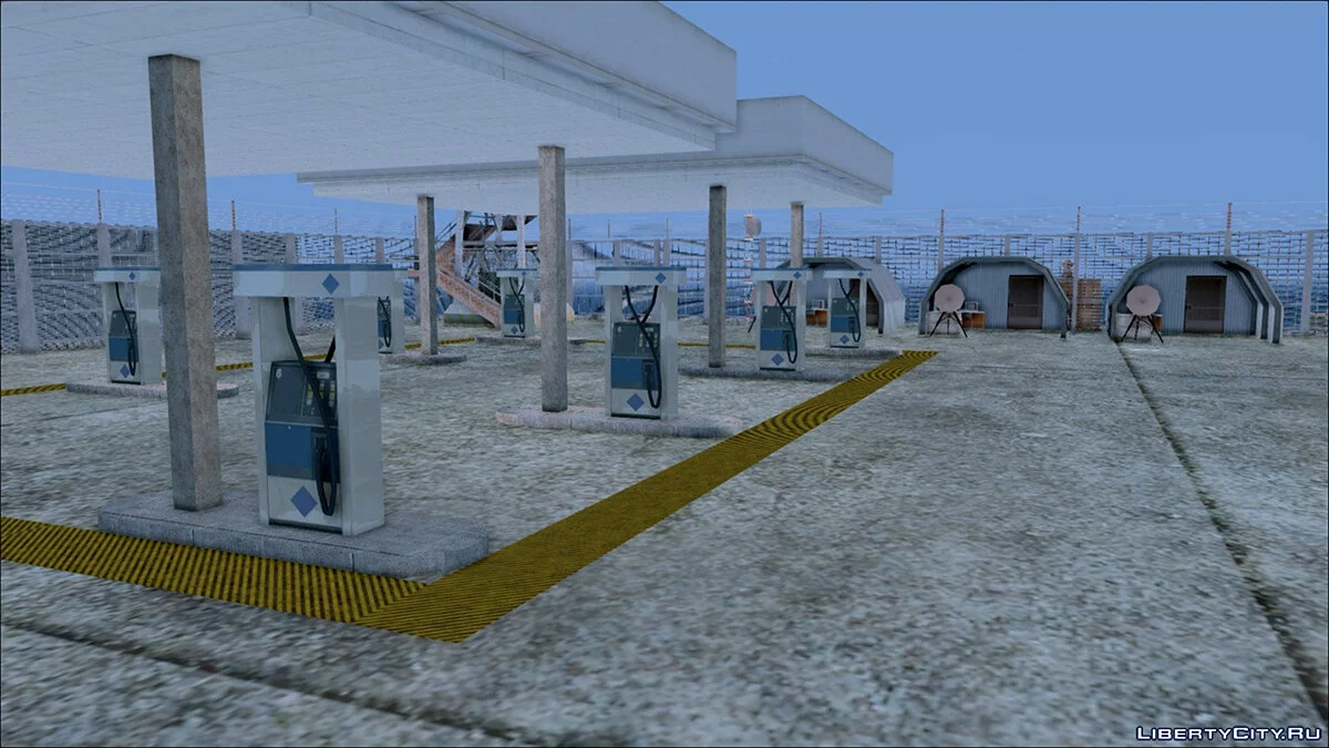 Маппинг базы армии Лос-Сантоса / GTA San Andreas