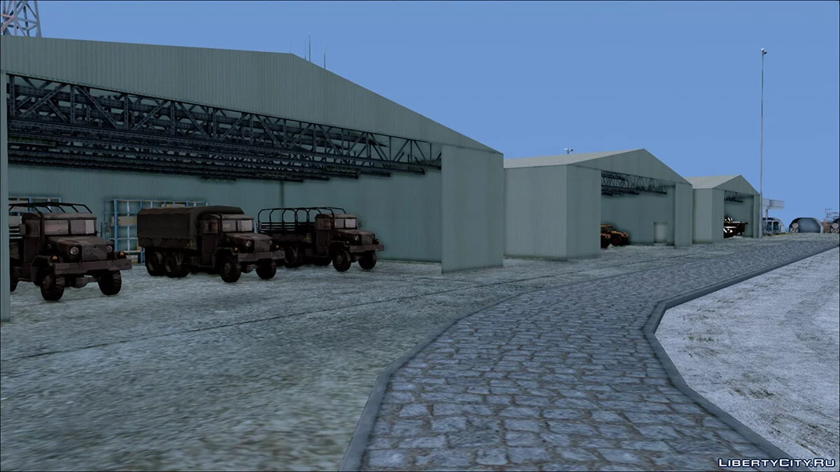 Маппинг базы армии Лос-Сантоса / GTA San Andreas