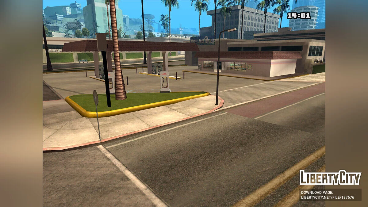 РП-сервер с большим количеством объектов / GTA San Andreas