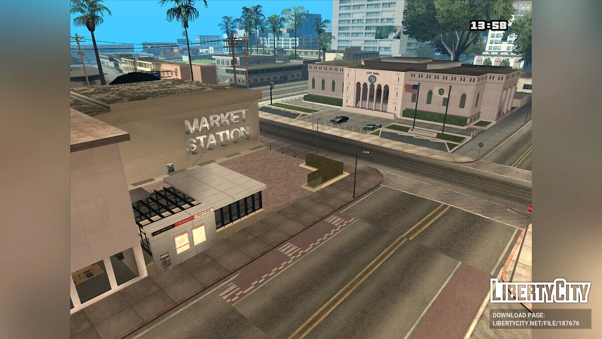 РП-сервер с большим количеством объектов / GTA San Andreas