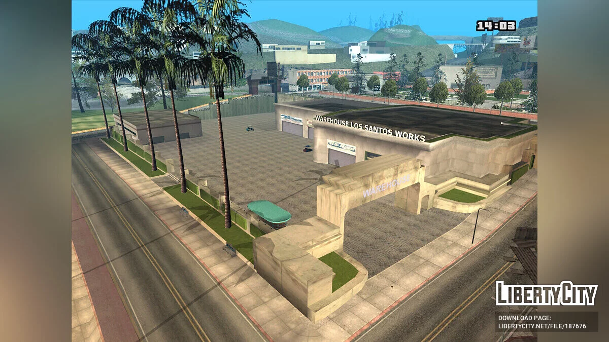 РП-сервер с большим количеством объектов / GTA San Andreas