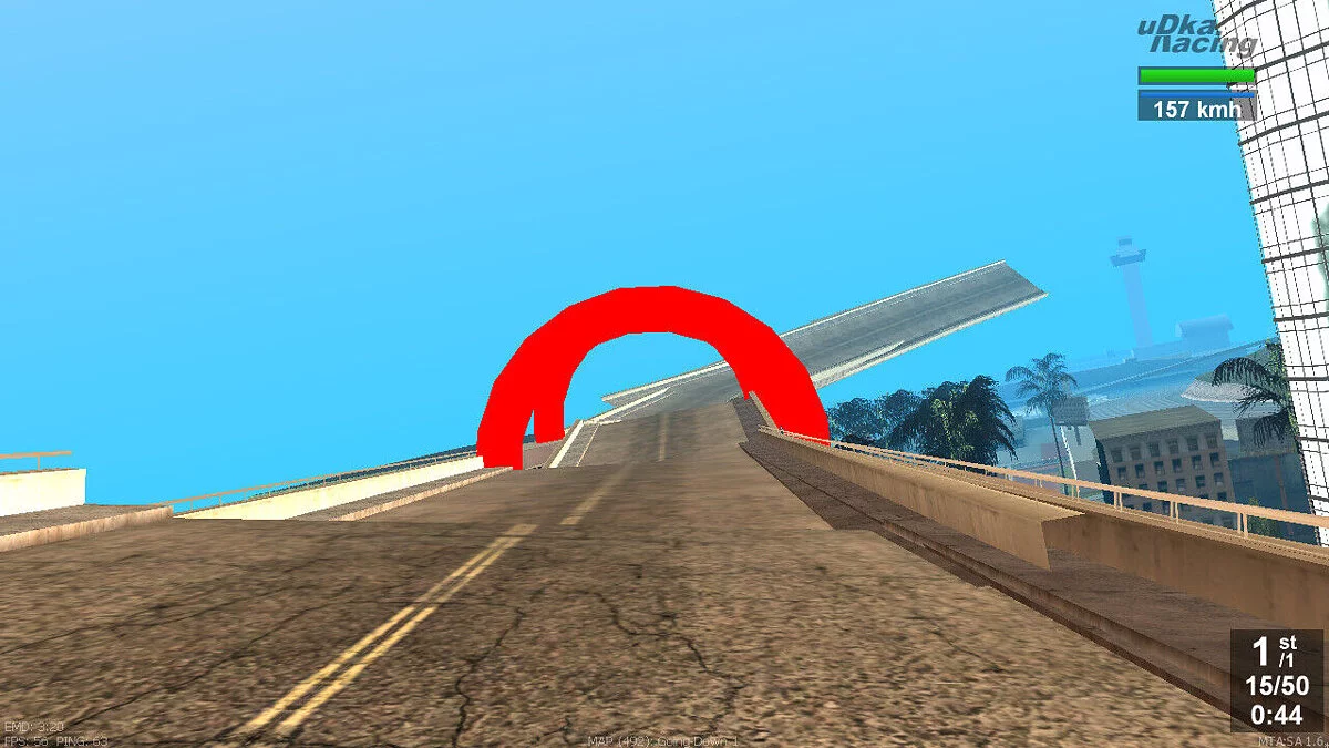 Набор карт MTA:SA Race - Going Down / GTA San Andreas