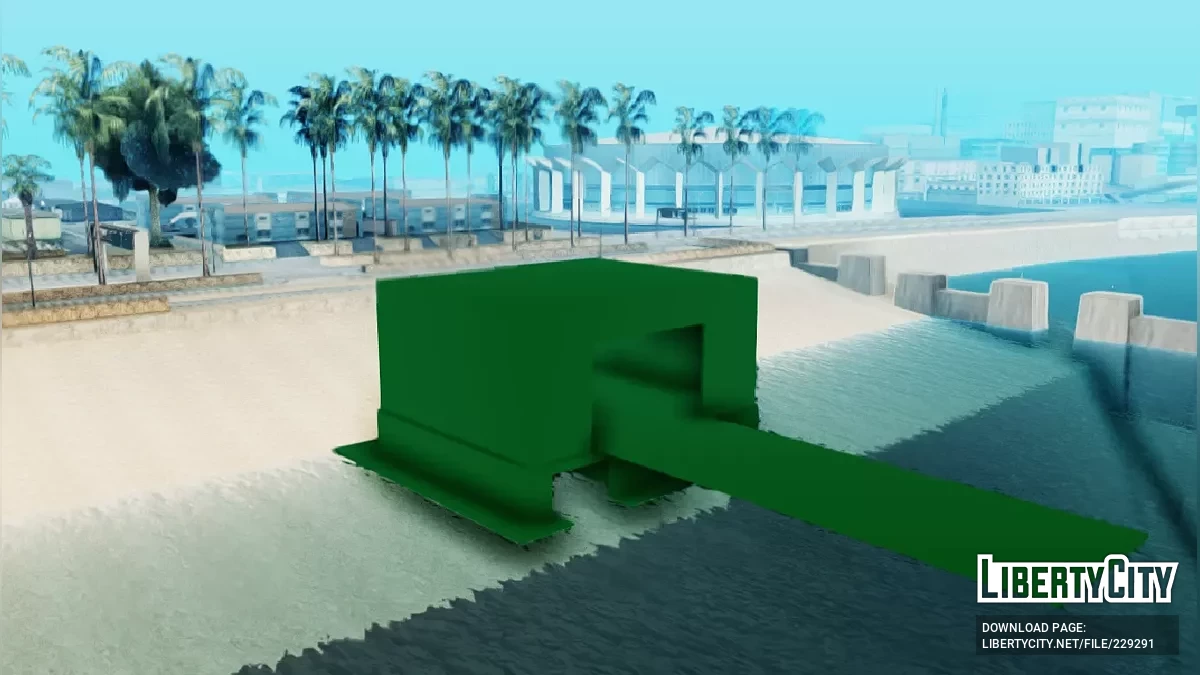 Зеленый Хромакей [MTA] / GTA San Andreas