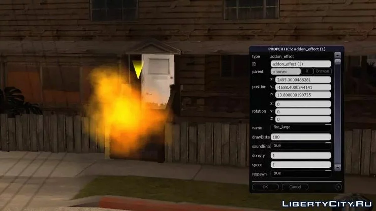 Editor Addon Effects MTA SA / GTA San Andreas