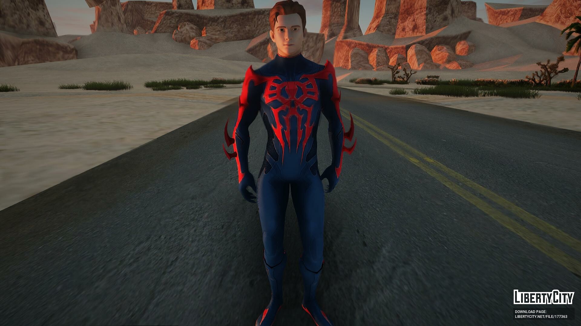 Download Spiderman 2099 for GTA San Andreas