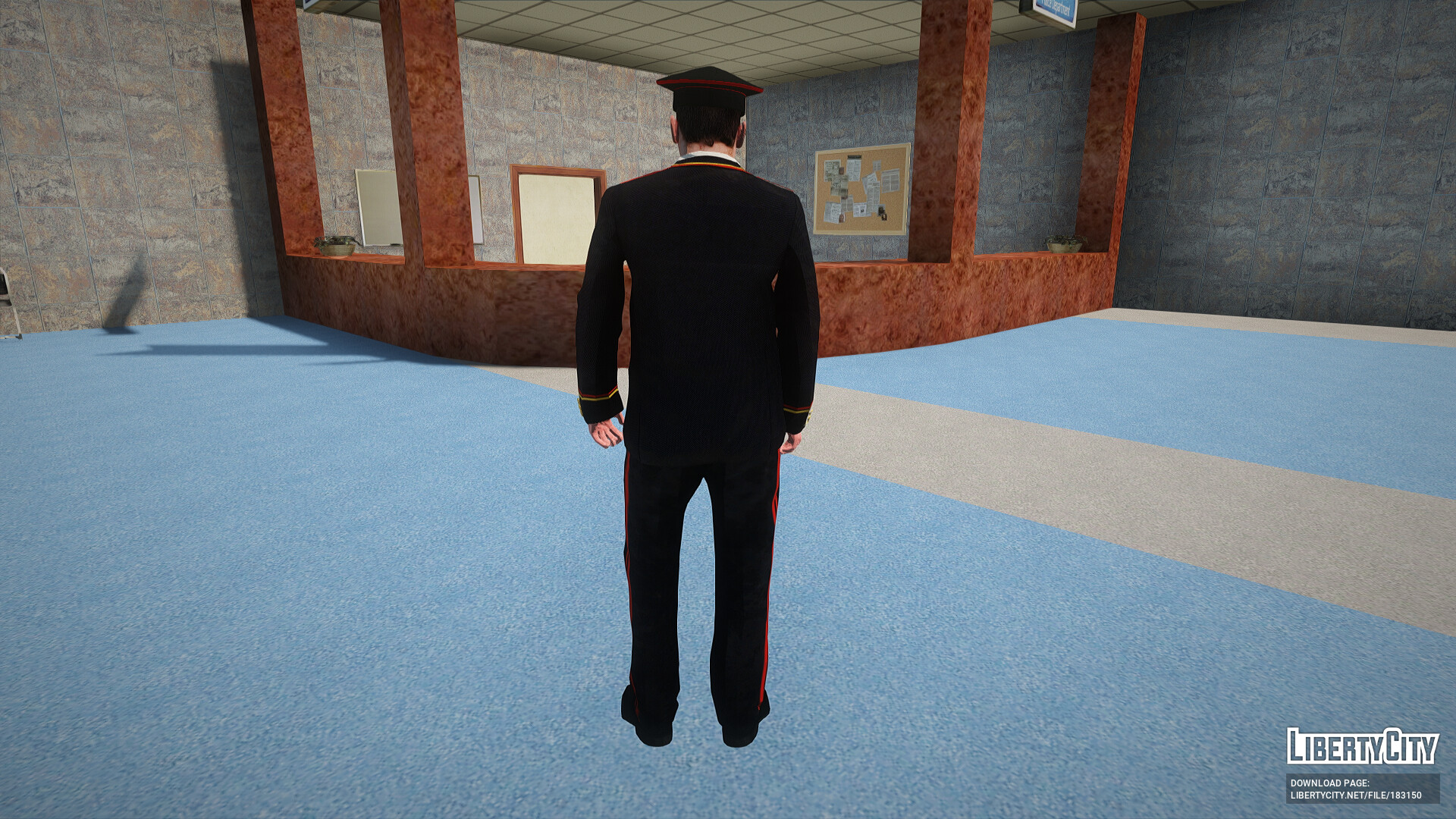 Download Major General of the Ministry of the Interior for GTA San Andreas
