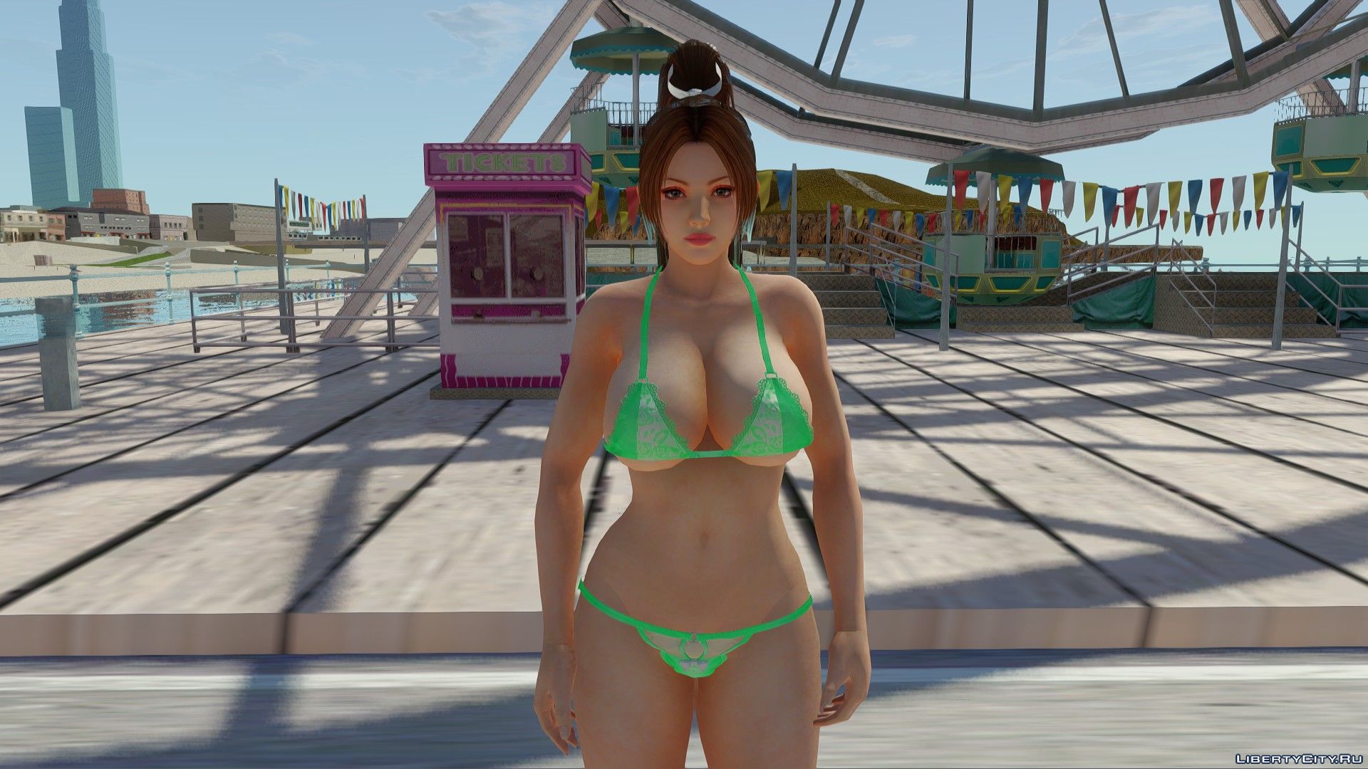 Mai shiranui dead or alive 5 для gta 5 фото 59