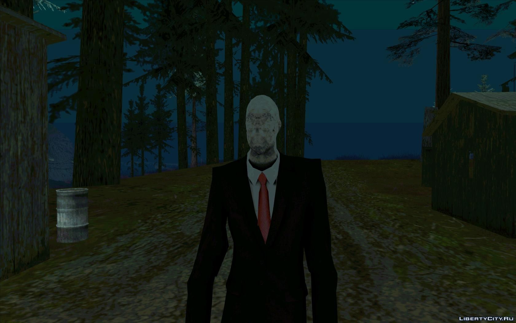 slenderman on gta 5