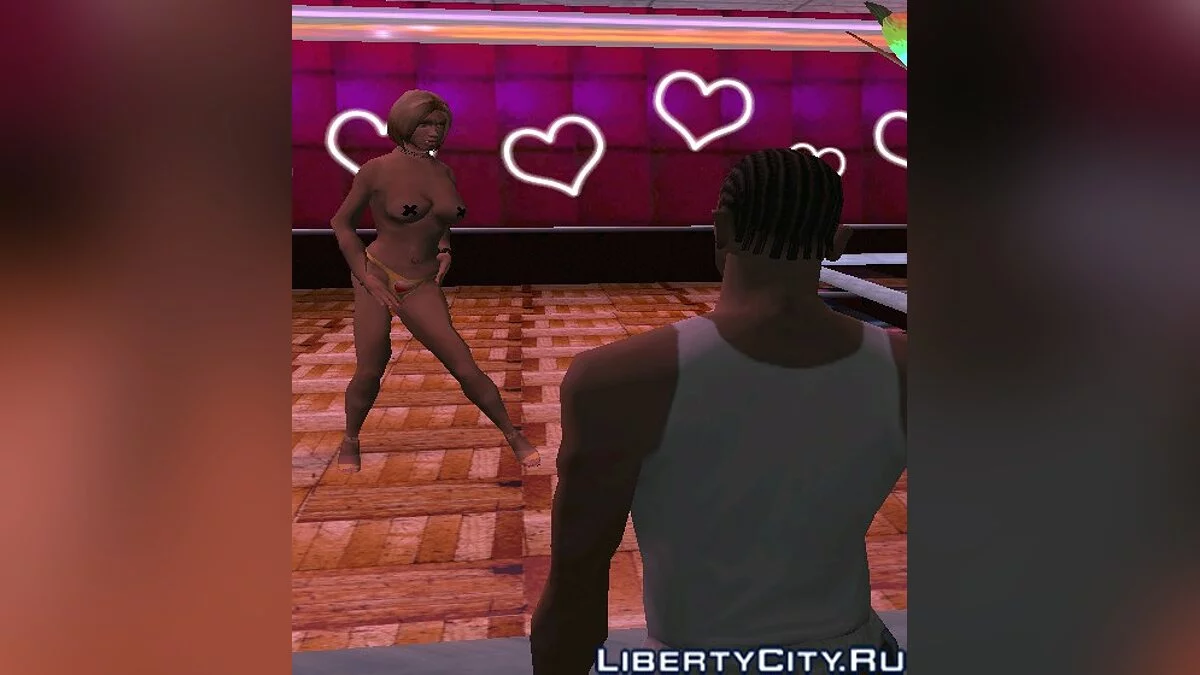 Стиптизерша из GTA IV / GTA San Andreas