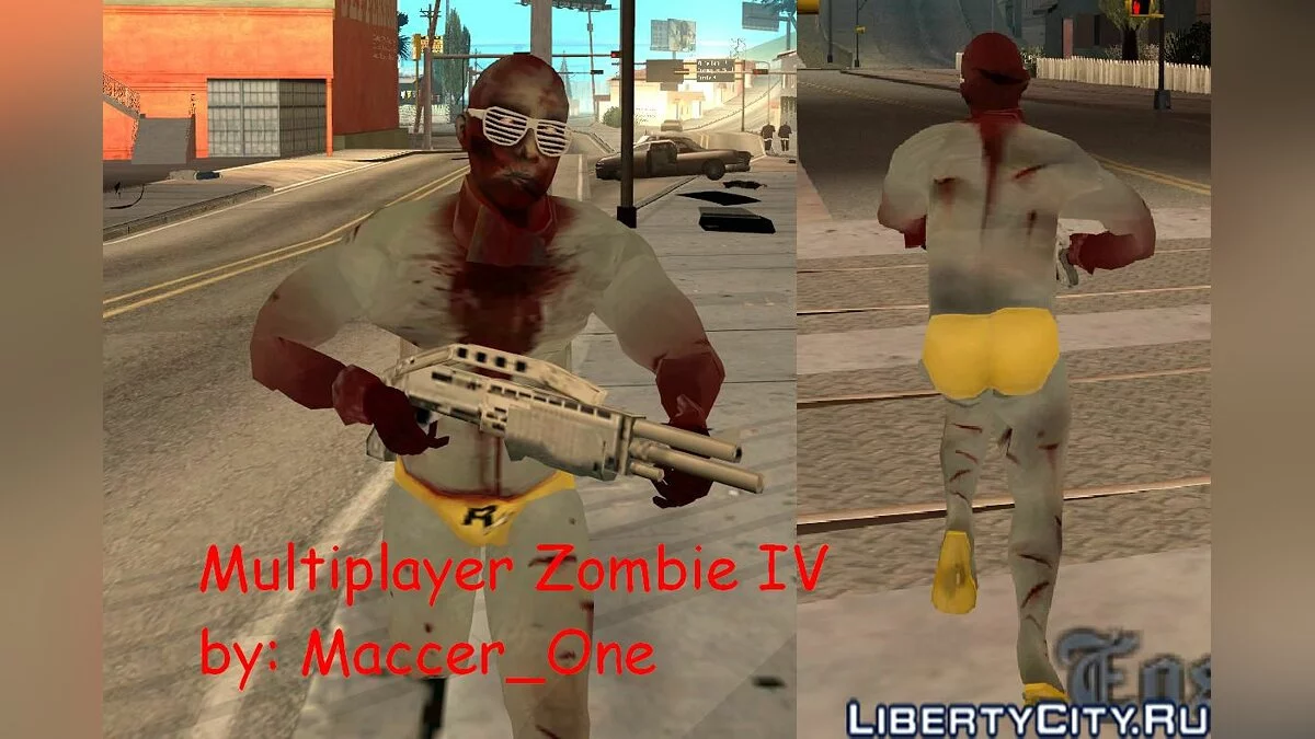 IV Multiplayer Zombie / GTA San Andreas