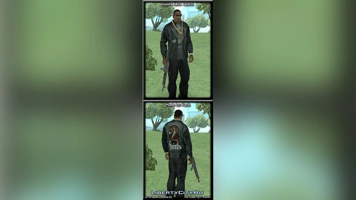 Saints Biker Jacket / GTA San Andreas