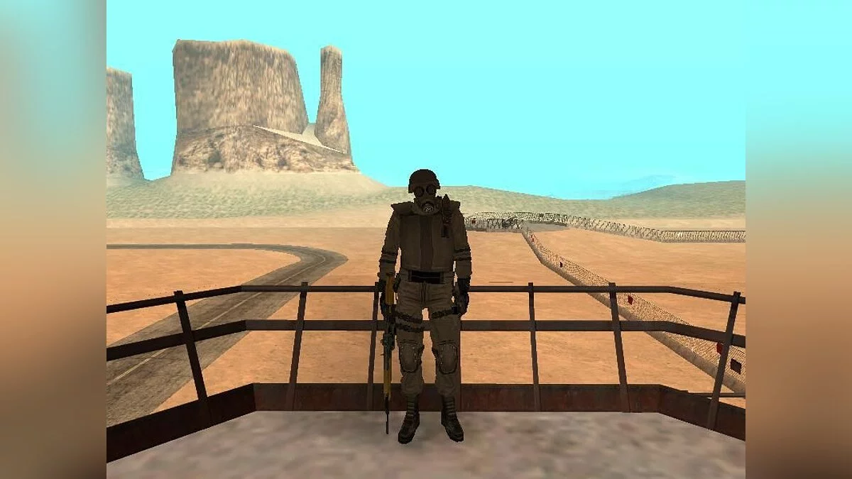 Скин сталкера / GTA San Andreas