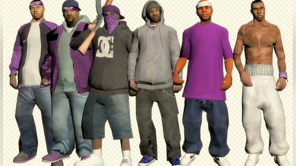 Plen Park Prims Skinpack / GTA San Andreas