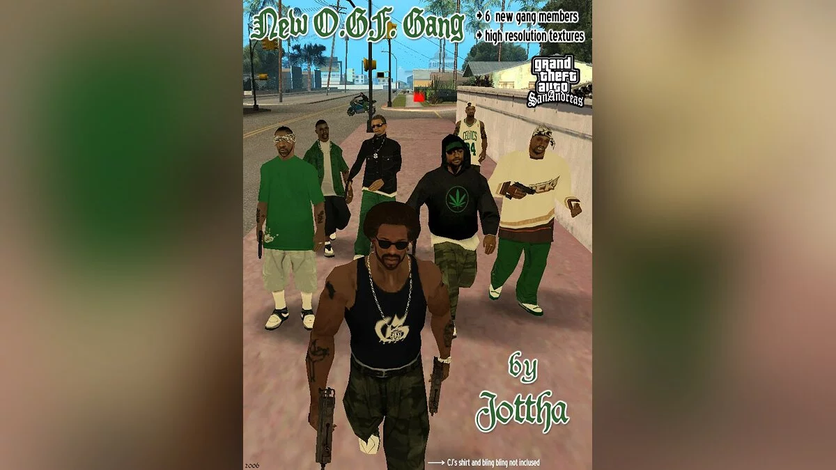 New O.G.F gang mod / GTA San Andreas