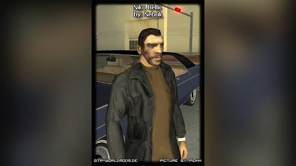 Niko Bellic beta v2 / GTA San Andreas